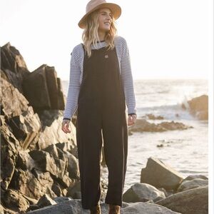 Passenger Overalls Faded Black